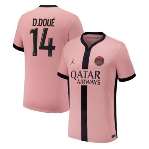 Dres Paris Saint-Germain Desire Doue #14 Rezervni 2024-25 Kratak Rukav